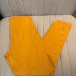 Gold Lululemon Leggings
